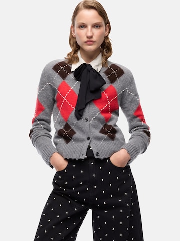 PINKO Knit cardigan 'Maglieria' in Grey