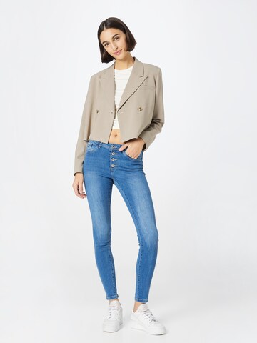 VERO MODA Skinny Jeans 'Tanya' in Blau