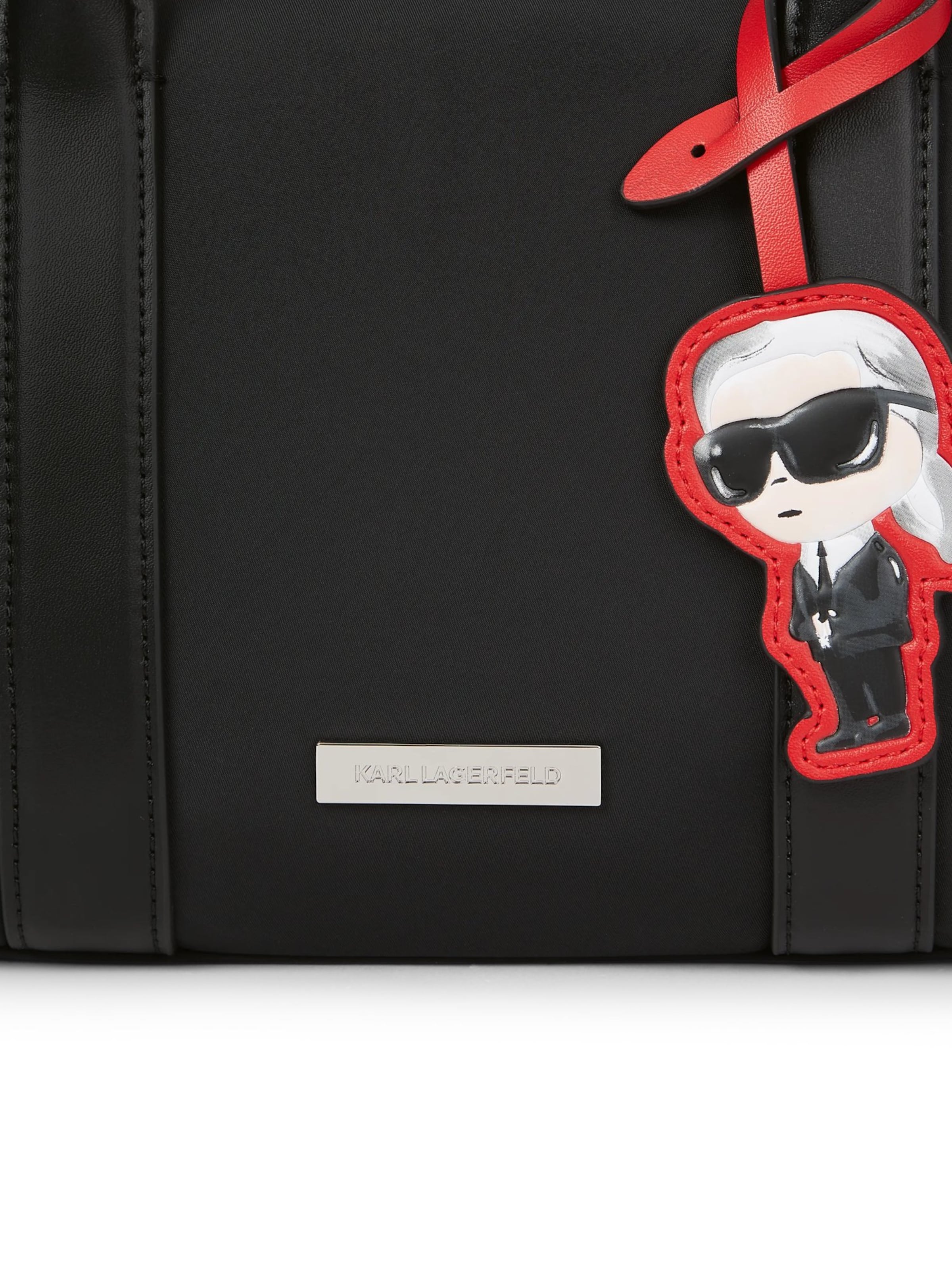 Karl Lagerfeld Μεγάλη τσάντα σε μαύρο