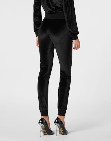 Philipp Plein Tapered Broek 'Signature' in Zwart
