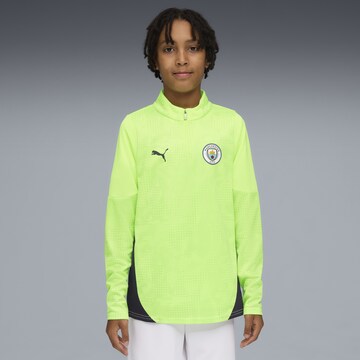 PUMA Functioneel shirt 'Manchester City' in Geel: voorkant
