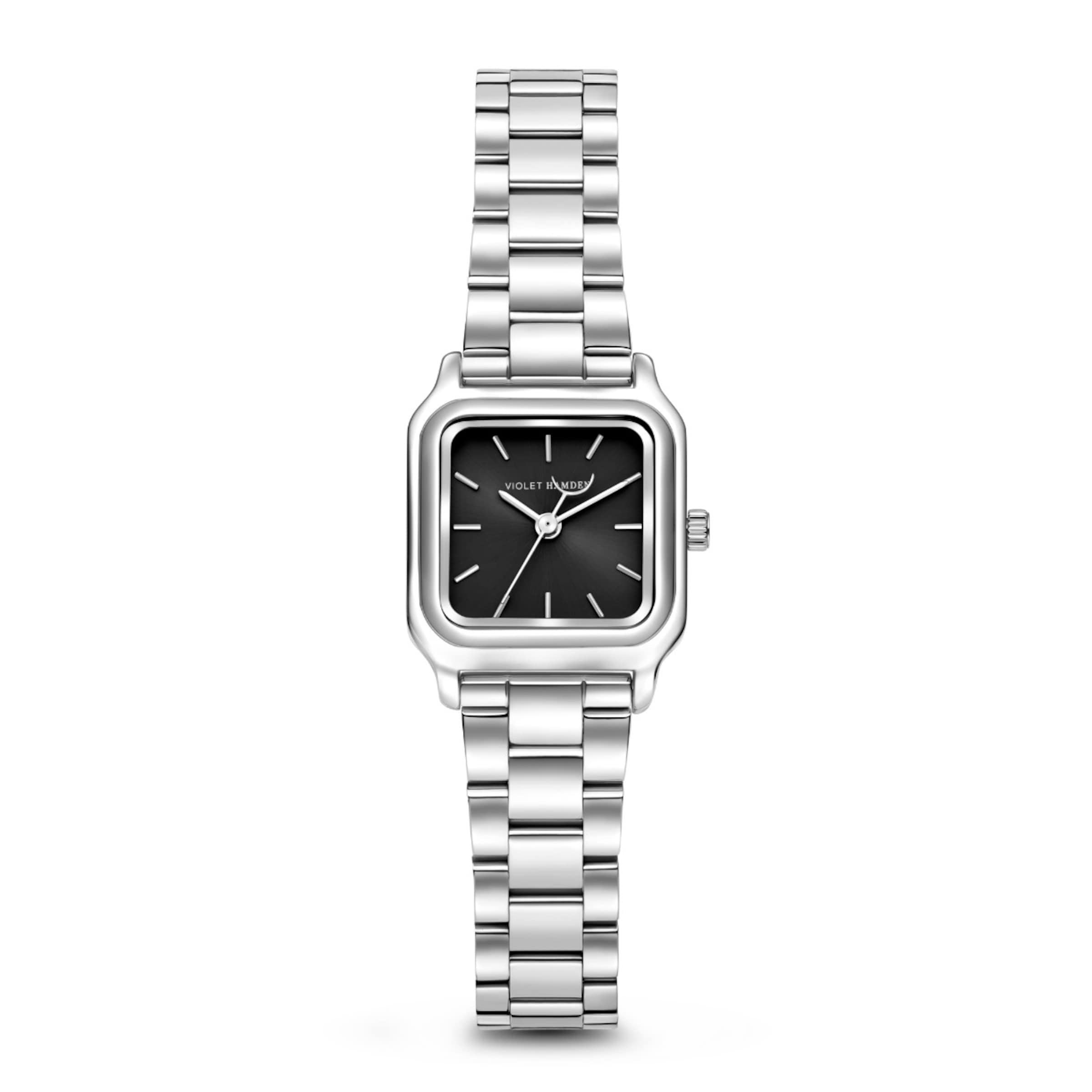 Violet Hamden Analog watch in Silver: front