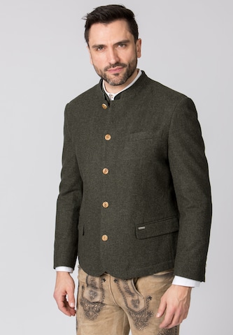 STOCKERPOINT Regular fit Colbert 'Xaver' in Groen: voorkant
