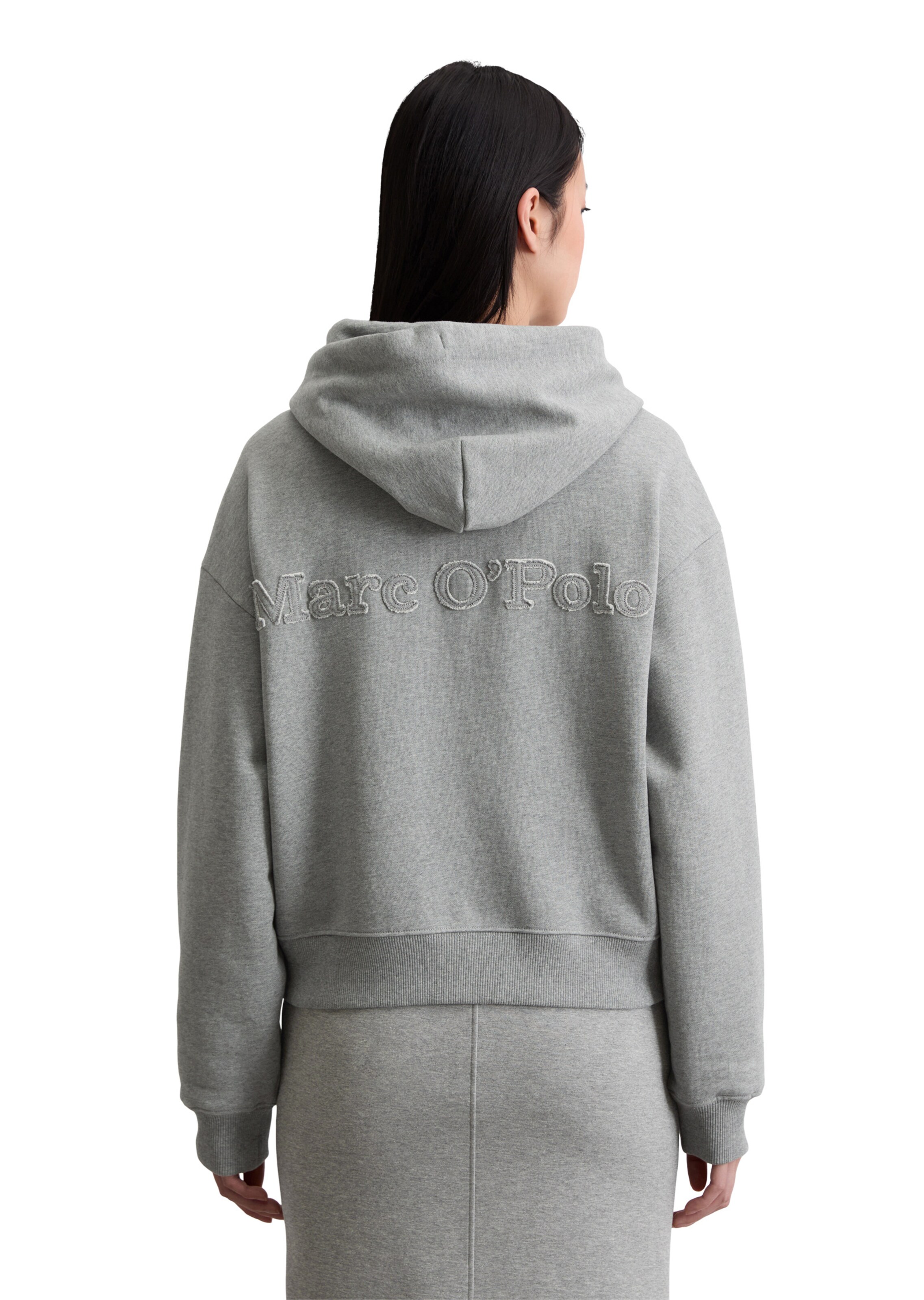 Marc O'Polo Sweatjacke in Grau