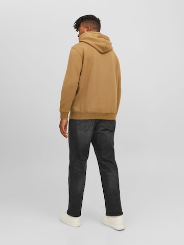 Jack & Jones Plus Sweatshirt 'Star' in Brown