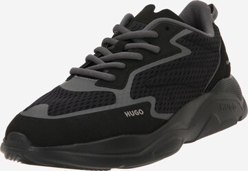 Sneaker bassa 'Leon' di HUGO in nero: frontale