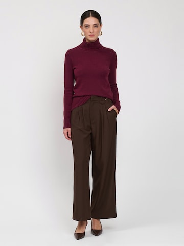 Influencer Pullover in Lila