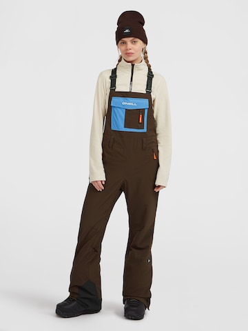 regular Pantaloni con pettorina di O'NEILL in marrone