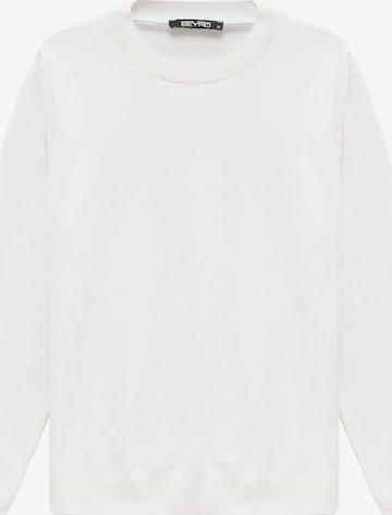 BEYRO Pullover 'BP206' in Beige: Vorderseite