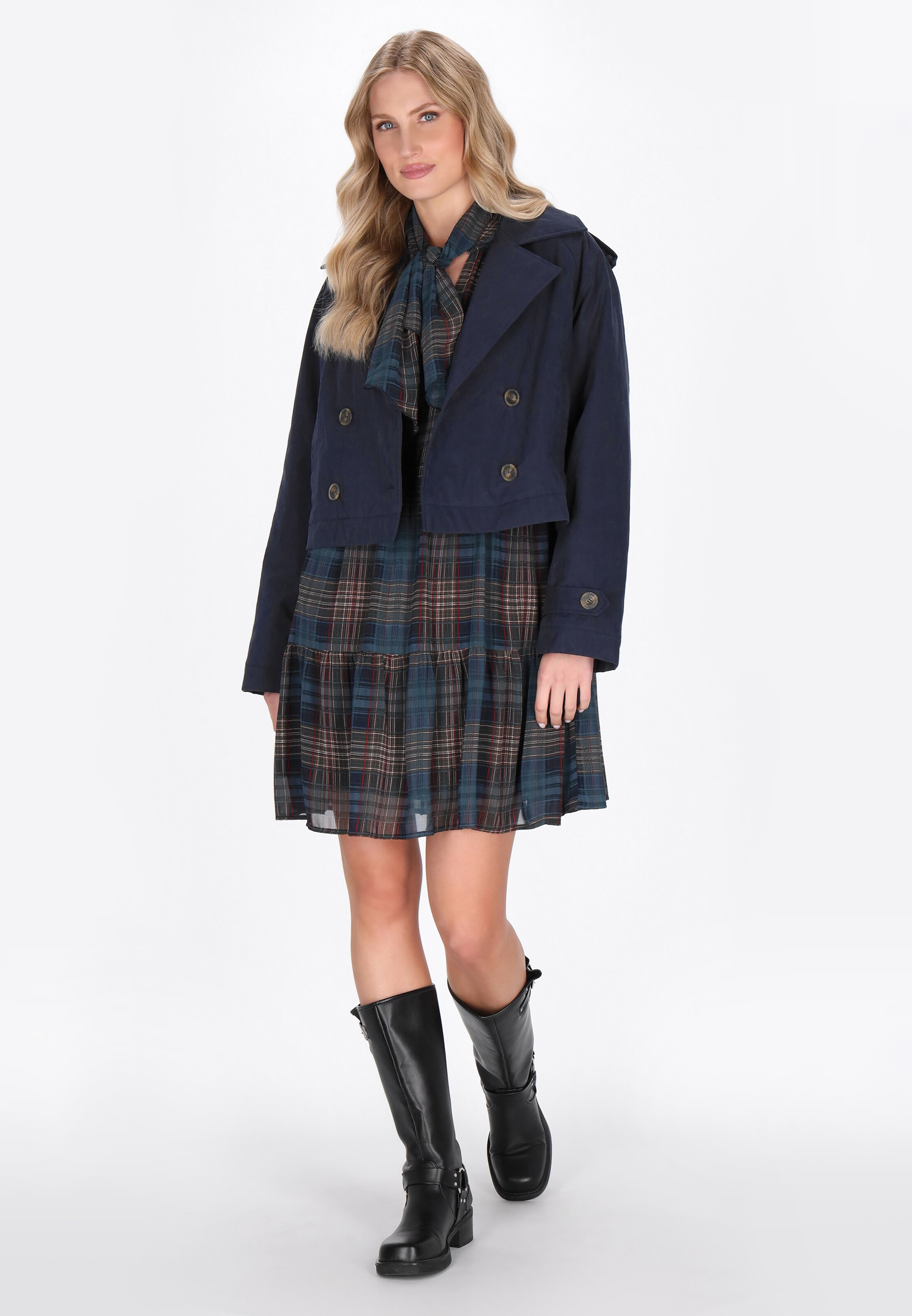 DreiMaster Vintage Демисезонная куртка в Синий