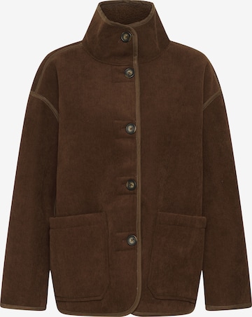 My Essential Wardrobe Winter Jacket 'Funa' in Brown: front