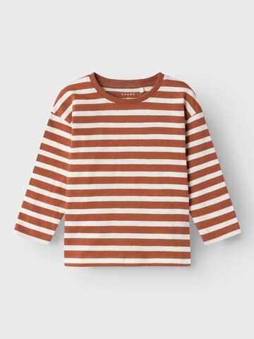 NAME IT Shirt 'VAKSEL' in Braun