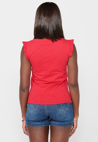 KOROSHI - Top en rojo