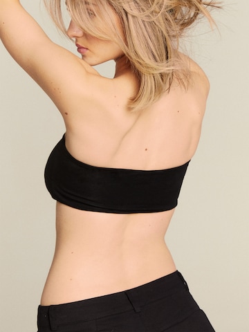 LENI KLUM x ABOUT YOU Top 'Nicola' in Black