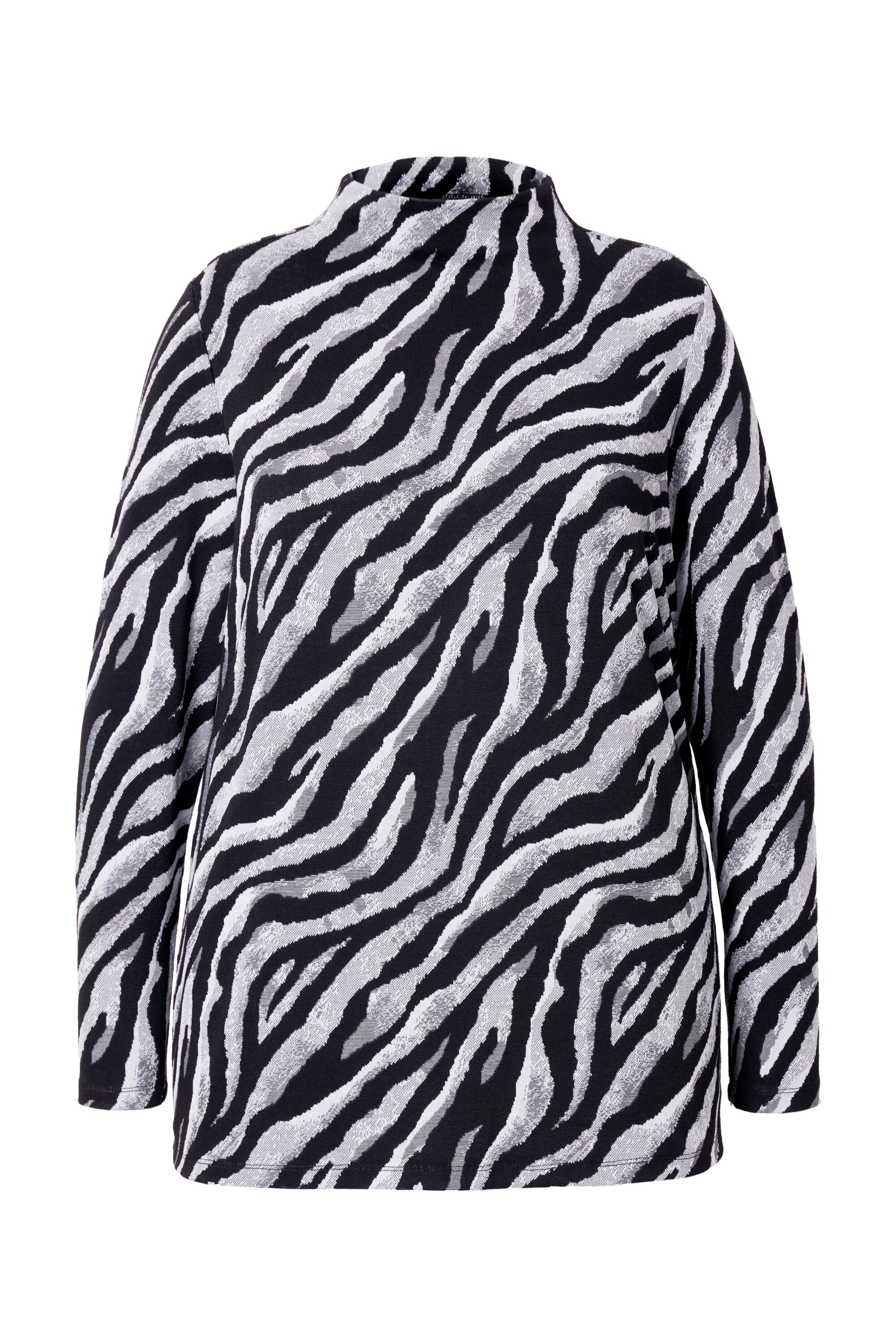 MIAMODA Sweatshirt in Schwarz: Vorderseite