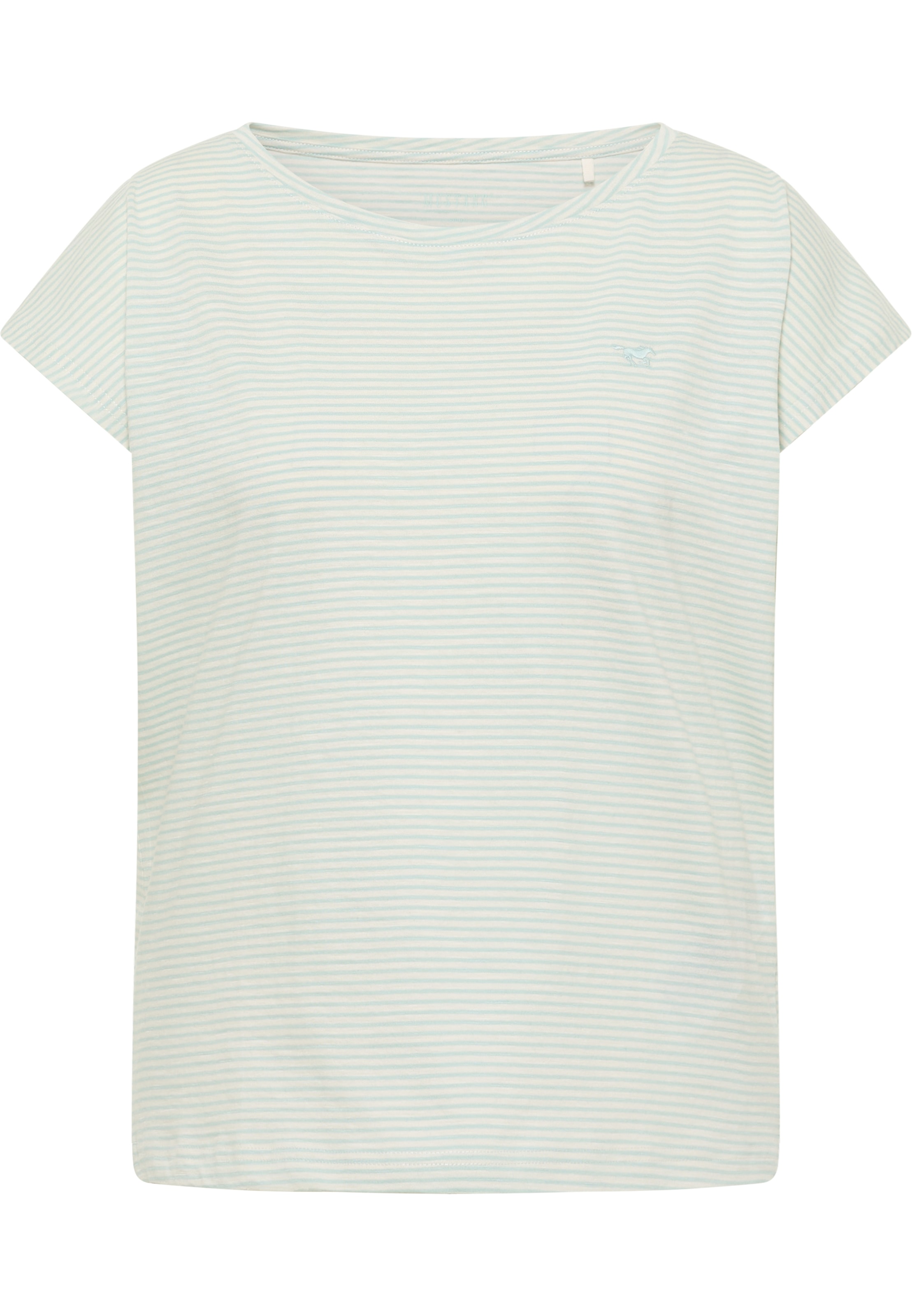 MUSTANG Shirt 'Lesley' in Green: front