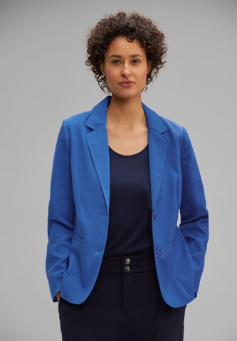 STREET ONE Blazer in Blue: front