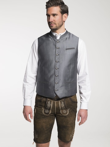 SPIETH & WENSKY Traditional Vest ' Deando' in Grey: front