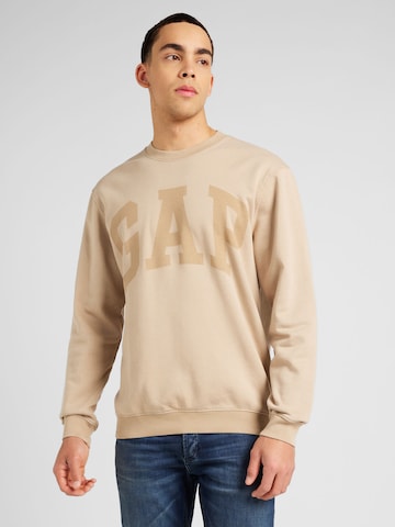 GAP Sweatshirt in Green: front