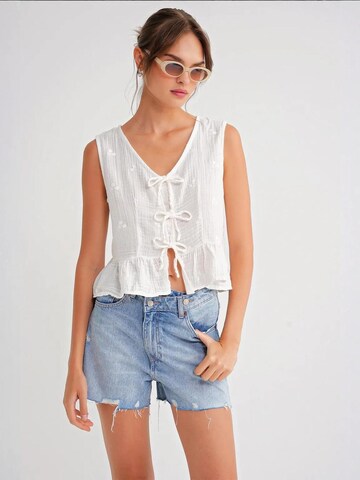 Camicia da donna di MixRay in bianco