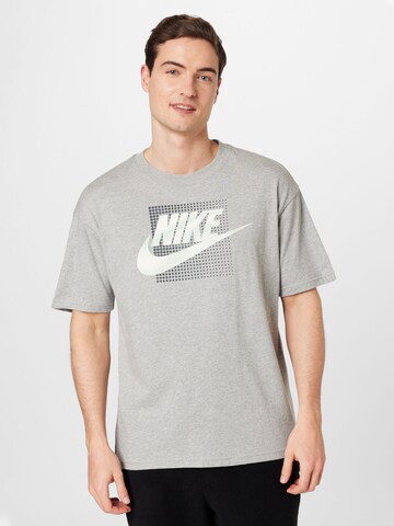 Nike Sportswear - Camisa 'FUTURA' em cinzento: frente