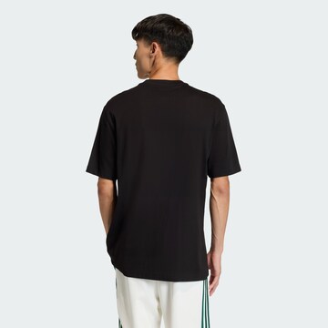 ADIDAS ORIGINALS - Camiseta 'Trefoil Series Roses' en negro