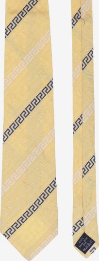 Gianni Versace Seiden-Krawatte in One Size in elfenbein / navy / zitrone, Produktansicht