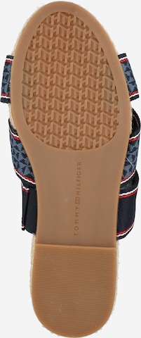 TOMMY HILFIGER Pantolette in Blau