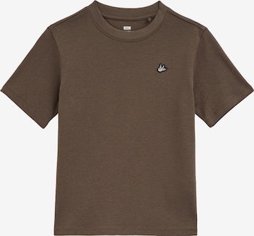 WE Fashion Paita värissä ruskea: etupuoli