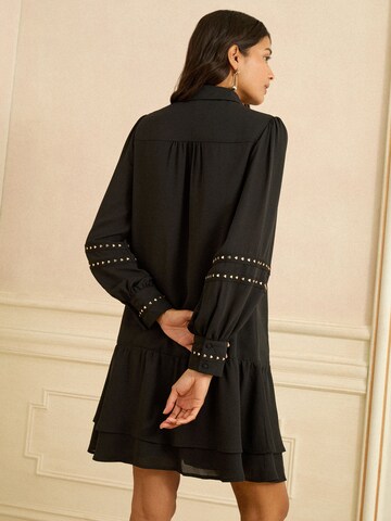 love & roses Blusenkleid in Schwarz