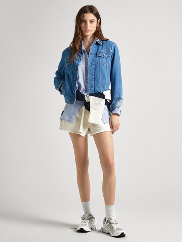 Pepe Jeans Between-season jacket 'ROSE' in Blue