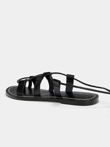 Sandalo di Pull&Bear in nero