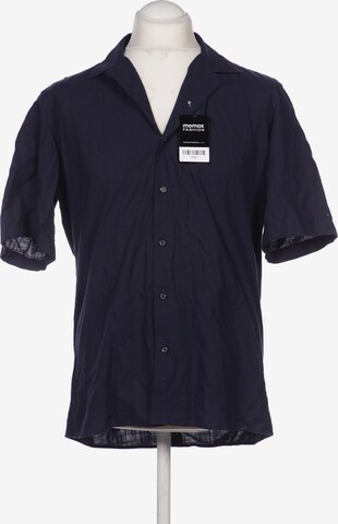 DKNY Button Up Shirt in L in Blue: front
