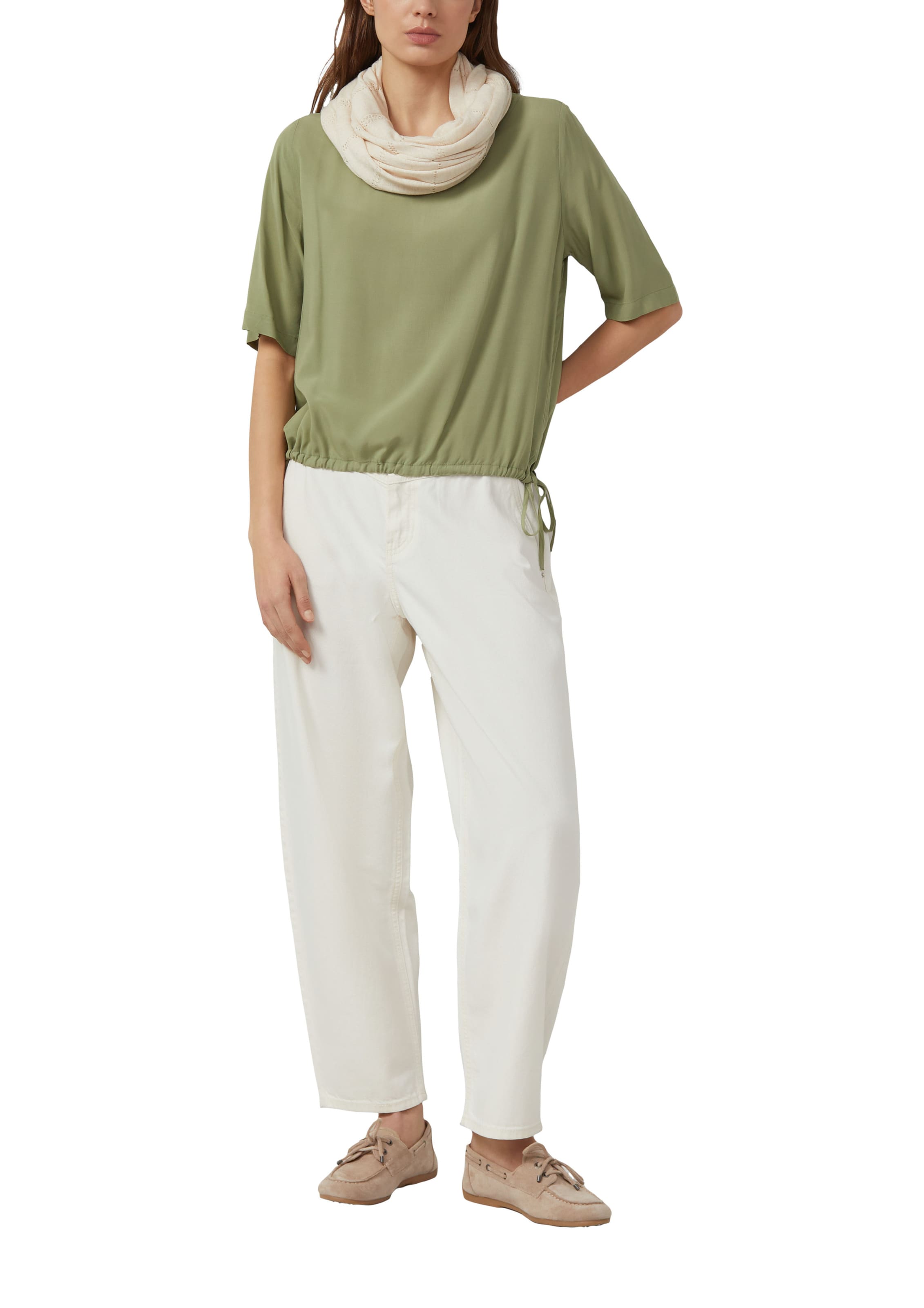 s.Oliver Tunnelsjaal in Beige