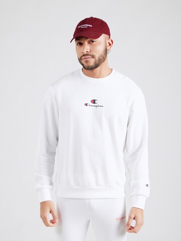 Champion Authentic Athletic Apparel Μπλούζα φούτερ σε λευκό