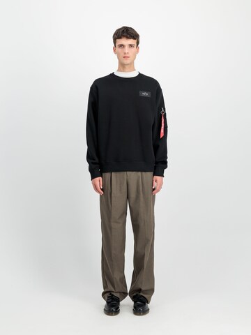 Sweat-shirt ALPHA INDUSTRIES en noir