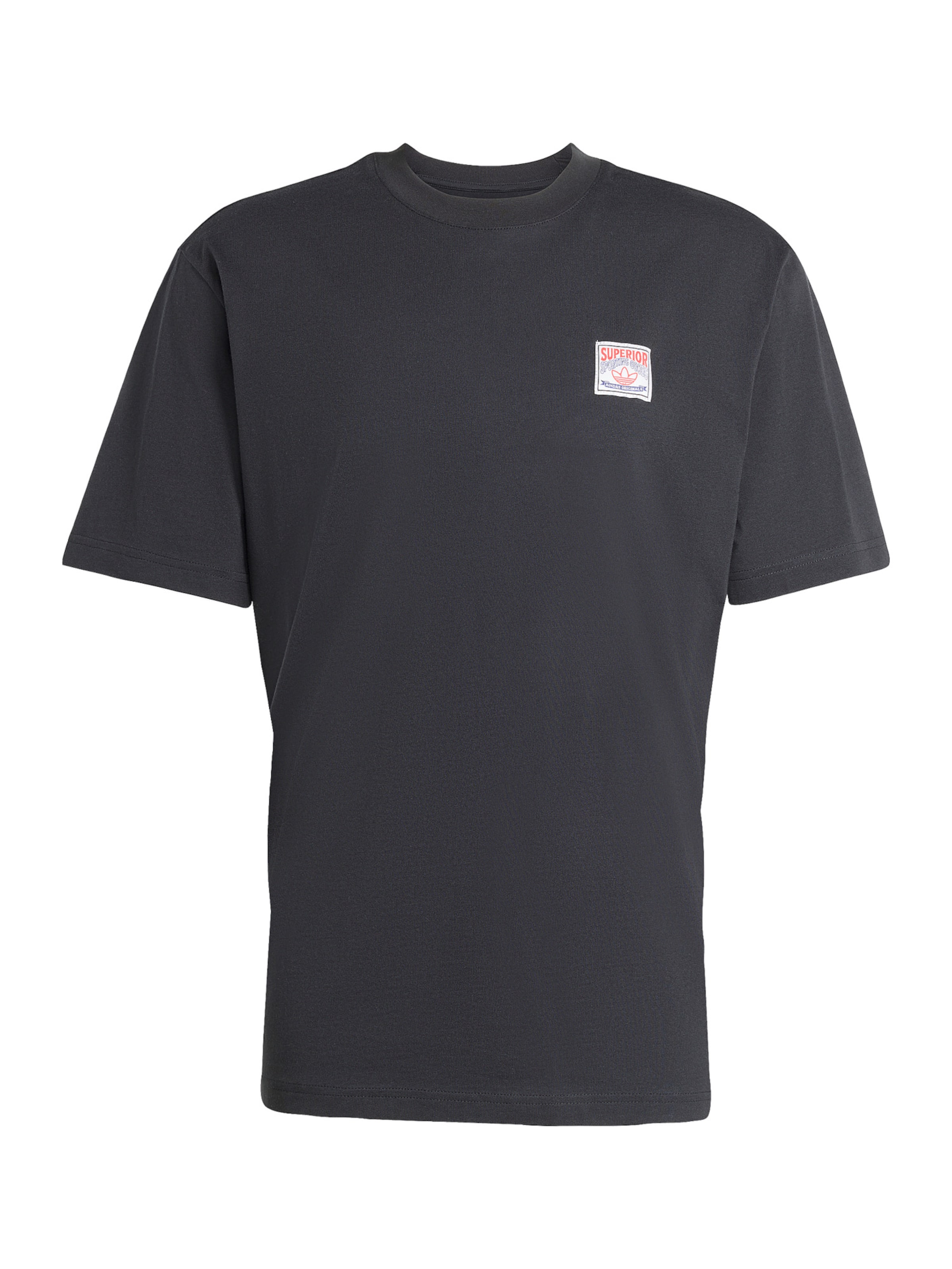 Tricou de la ADIDAS ORIGINALS pe negru: față