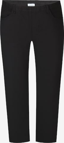 Zhenzi Slimfit Hose 'Twist 209' in Schwarz: Vorderseite