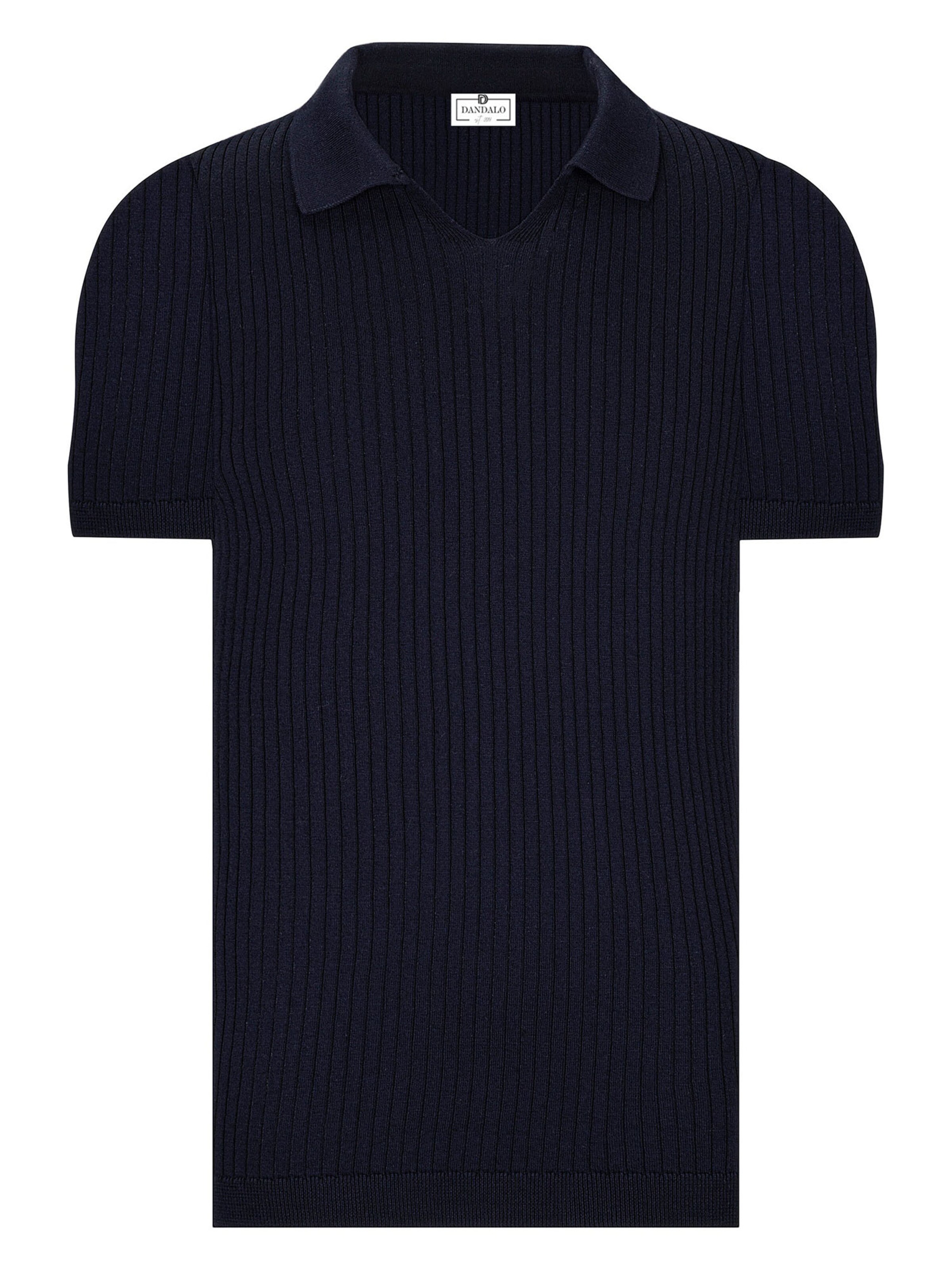 T-Shirt Dandalo en bleu : devant