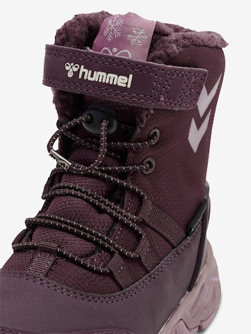 Boots da neve di Hummel in lilla