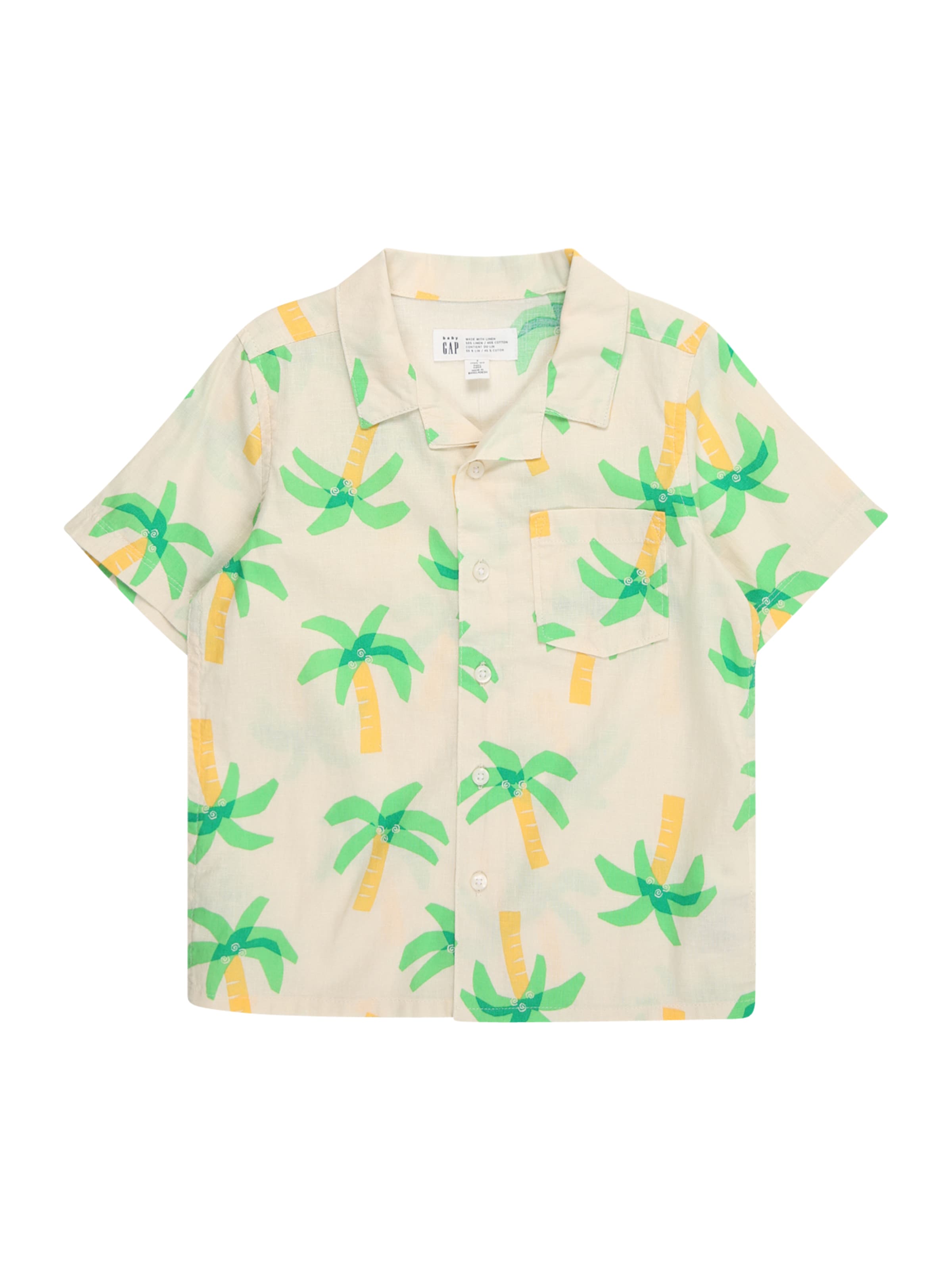 Comfort fit Camicia di GAP in beige: frontale