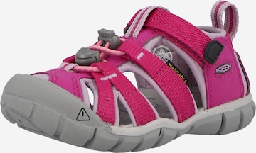 KEEN Sandal 'Seacamp II' in Pink: front