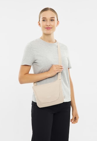 LARKSON Crossbody Bag 'Henrik' in Beige: front