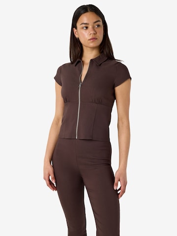 Noisy may - Blusa 'NMWayne' en marrón
