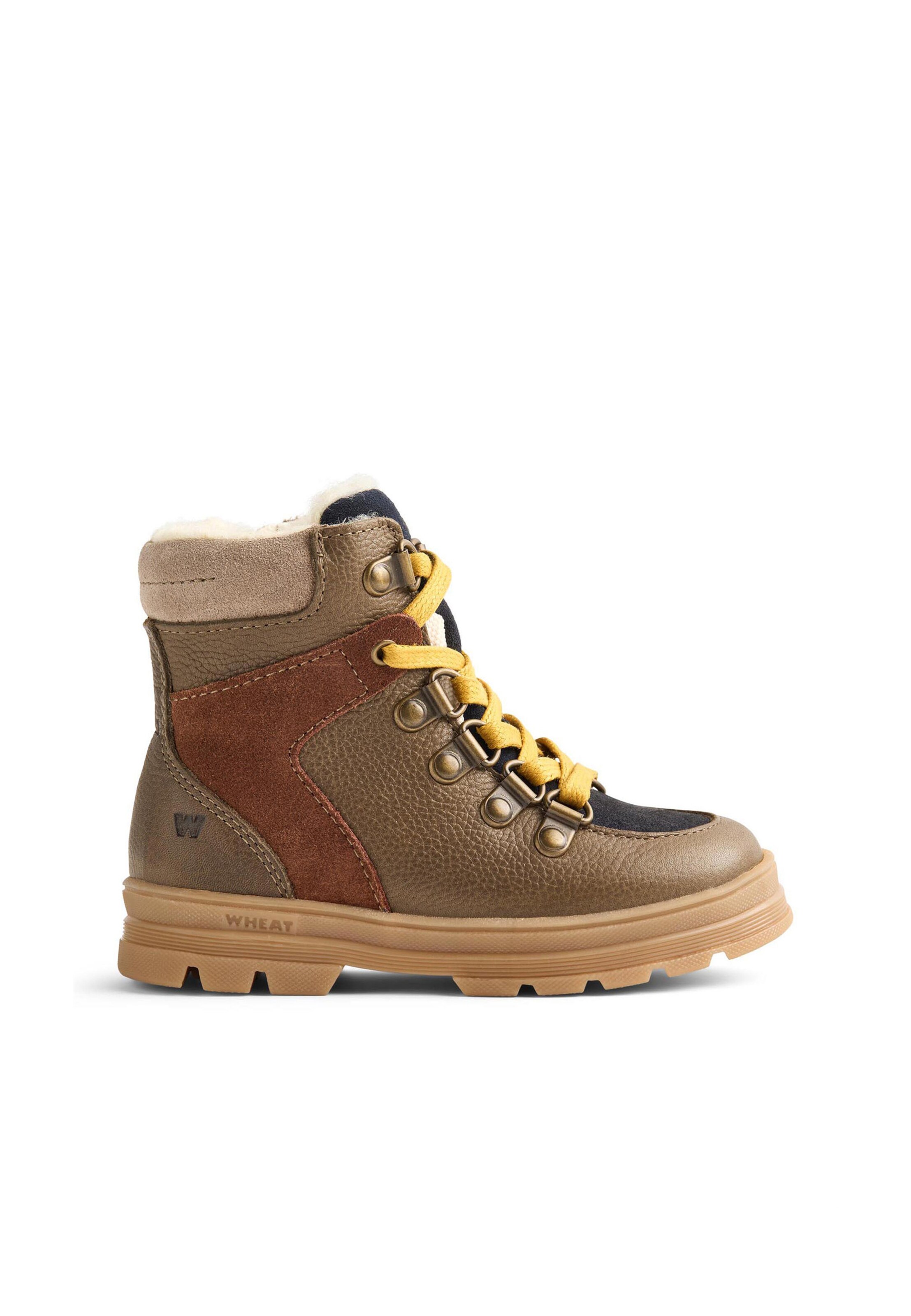 Bottes 'Toni Hiker Tex' WHEAT en vert : devant