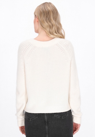 DreiMaster Vintage Sweater 'Classic Look' in White