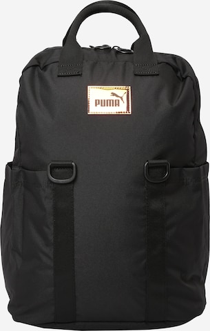 Sac à dos PUMA en noir : devant