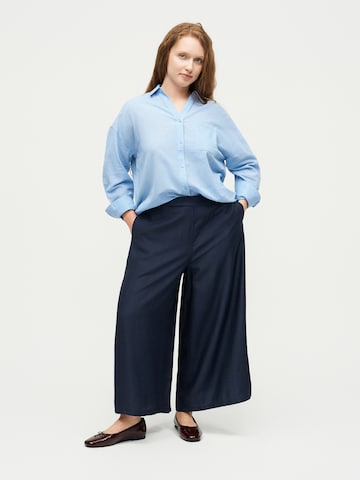 ONLY Carmakoma Wide leg Pants 'CARJoanna' in Blue
