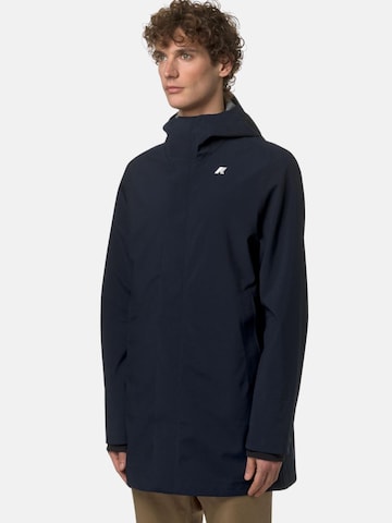 K-Way Tussenjas 'K-WAY TOMMY BONDED JERSEY GIUBBINO' in Blauw