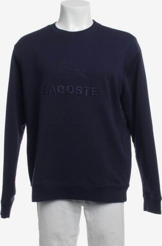 LACOSTE Sweatshirt & Zip-Up Hoodie in L in Blue: front
